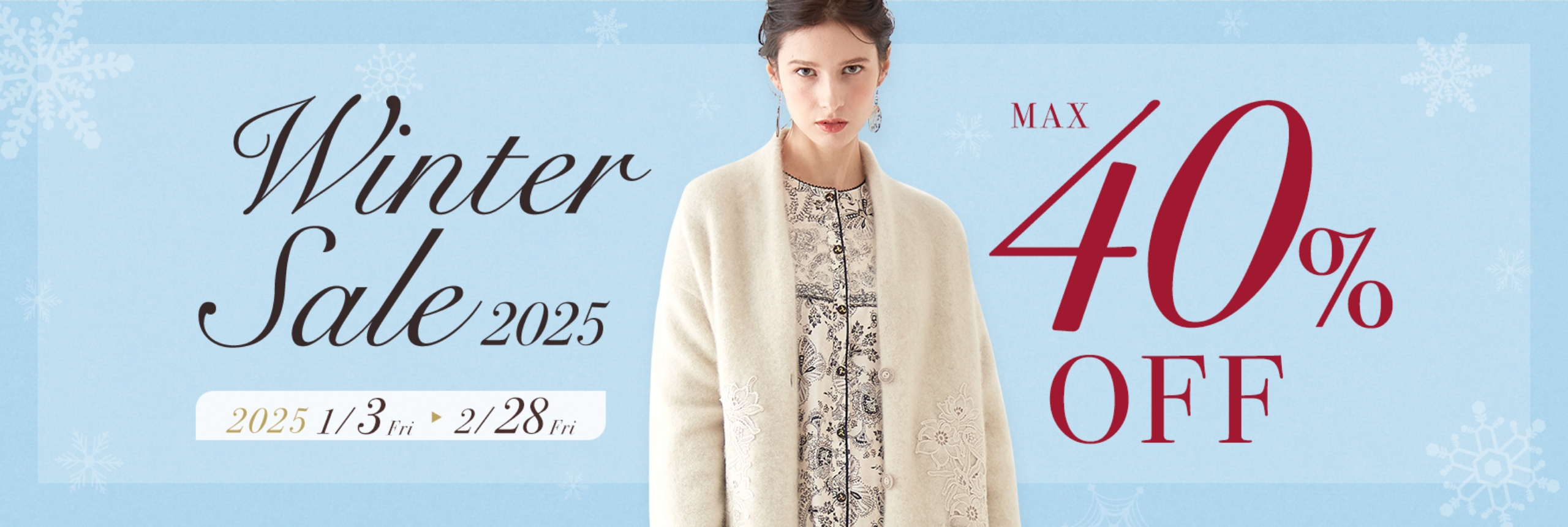 MAX40%Off Winter sale
