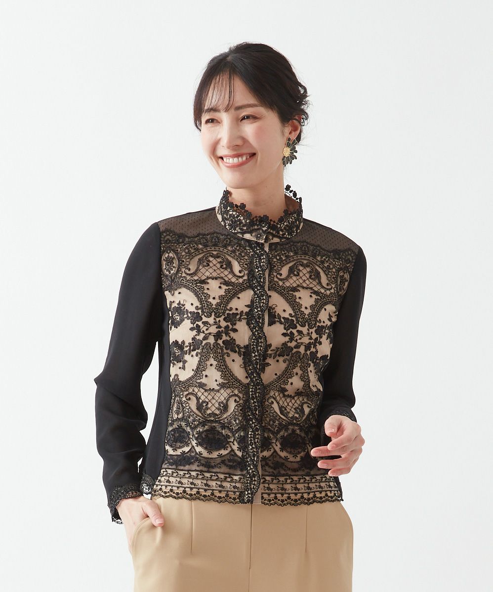 Rossa】レーシーブラウス｜【公式】ロッサオンラインストア（通販/EC