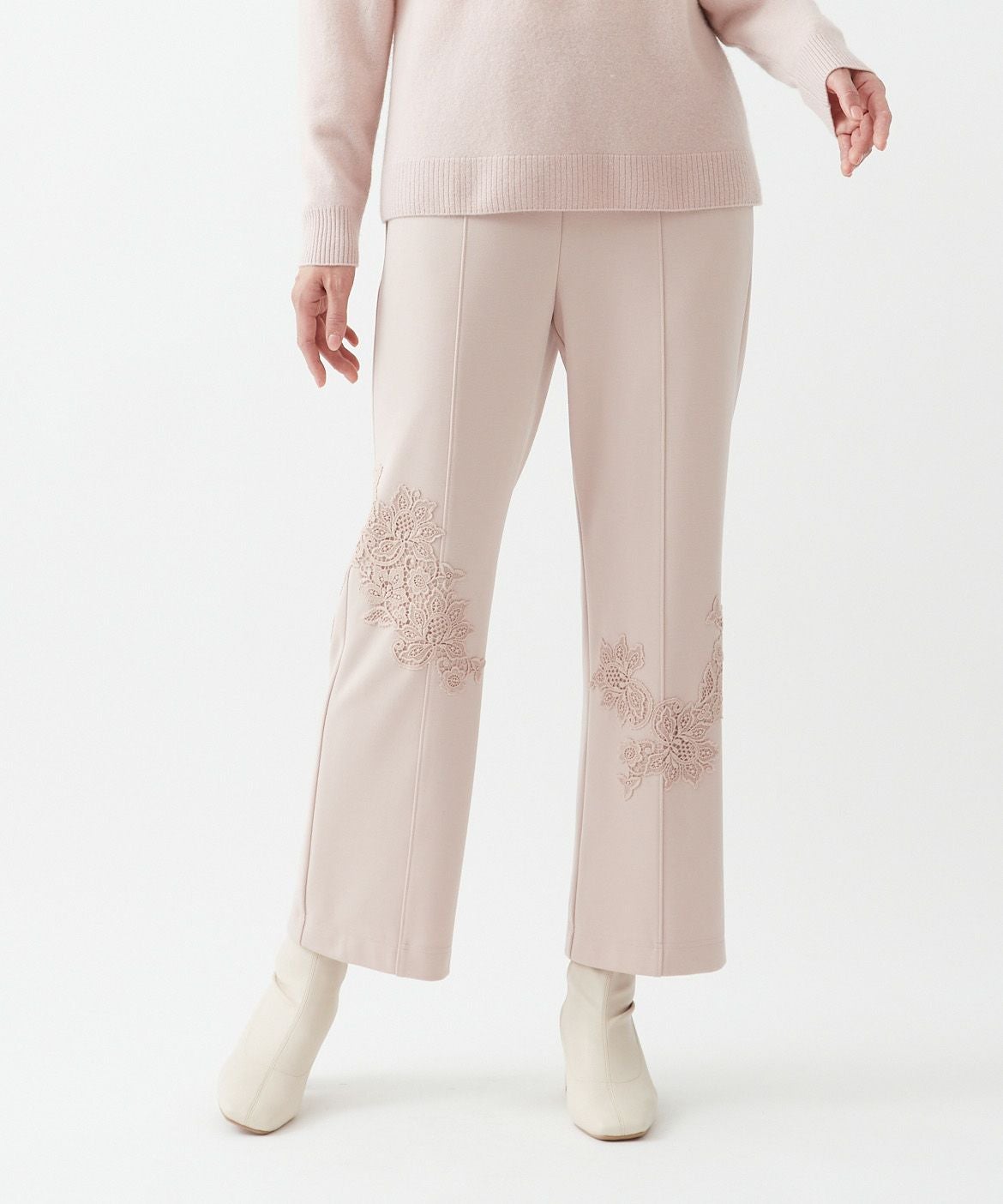 Rossa】カットワーク刺繍パンツ｜【公式】ロッサオンラインストア