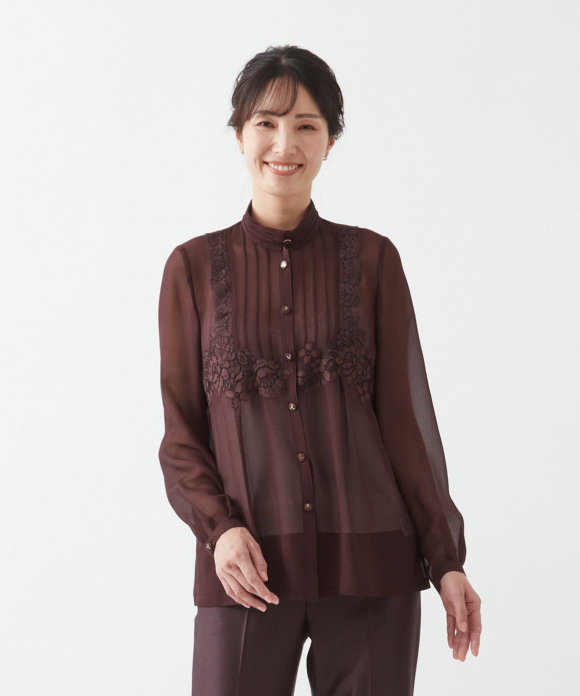 Rossa】レーシーブラウス｜【公式】ロッサオンラインストア（通販/EC