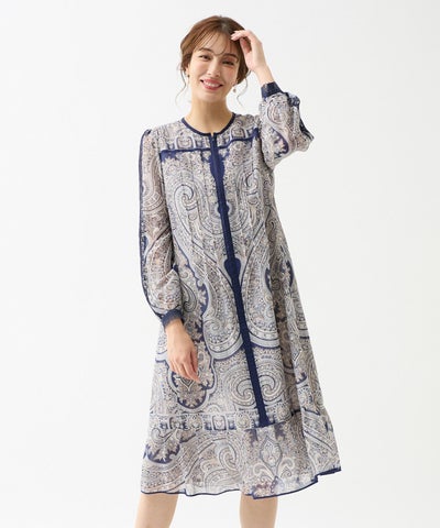 インポート ロッサ 42 ワンピース ✨インポート・ロッサ、高級婦人服 