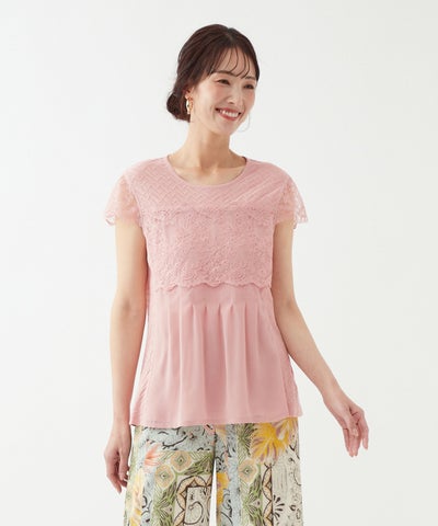 トップス「Atelier Lace Linen」-Rossa-｜【公式】ロッサオンライン 
